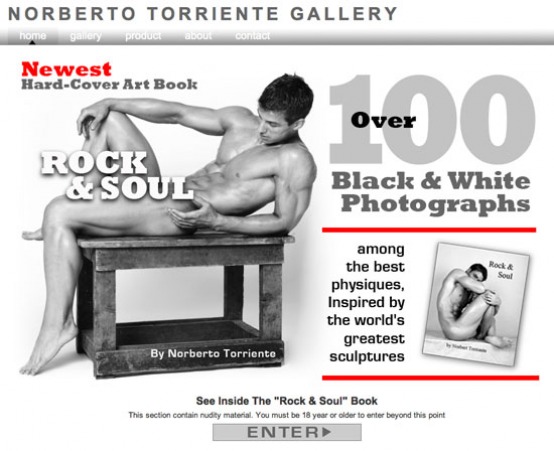 Rock & Soul B&W Fine Art Nude Photograph Book By Norberto Torriente